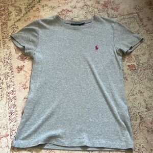 Grey Ralph Lauren Tee